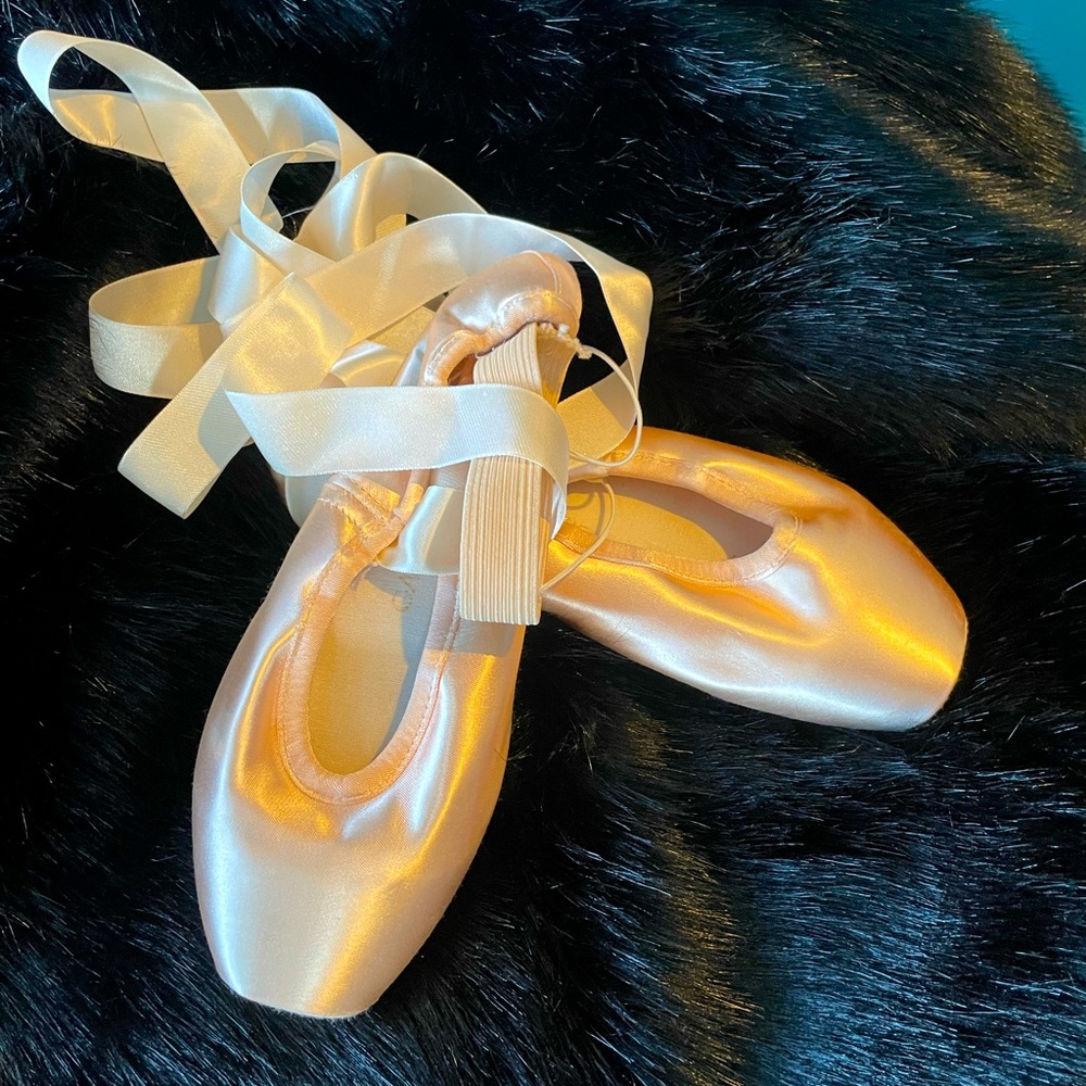 Gaynor Minden pointe shoes SZ8 width N